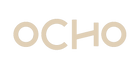 This is the Ocho logo with a transparent background